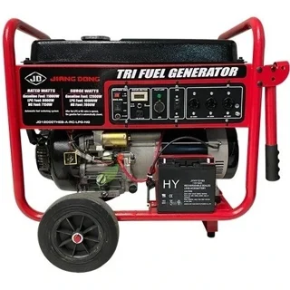 موتور برق جیانگ دانگ 12کیلووات سه فاز،تک فاز سه گانه اتوماتیک مدل JD12000THEBT-A-RC-LPG-NG